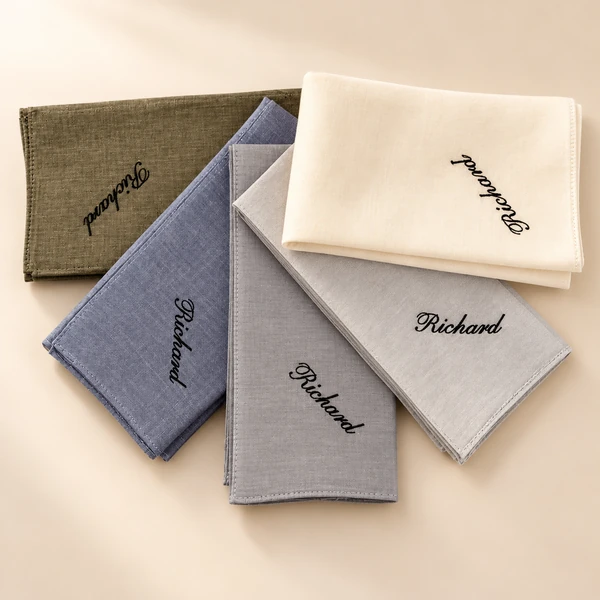 Personalised handkerchiefs
