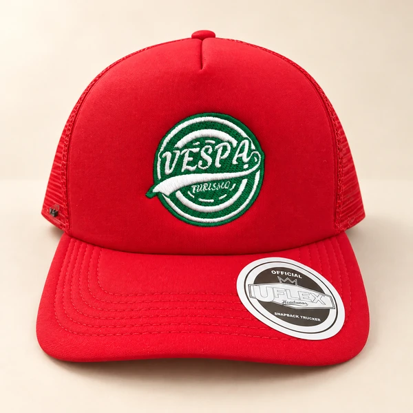 Red baseball cap